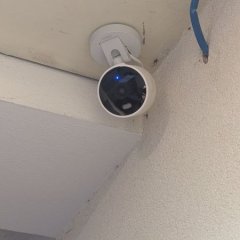 Câmara instalada e operacional