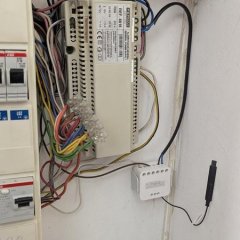 Instalação do intercomunicador inteligente Aqara.