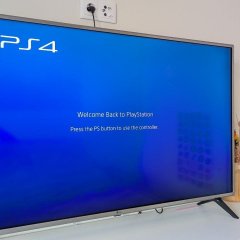 PS4 operacional após reparação