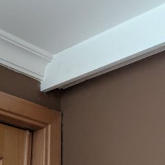 Cablagem para nova iluminação.