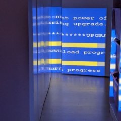 Recuperação de firmware em curso