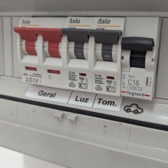 Quadro elétrico com circuito dedicado para EV