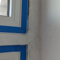 Selante aplicado para vedação final.